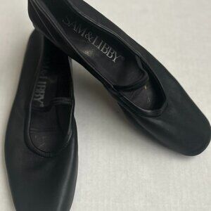Black Sam & Libby Mary Jane Ballerina Flats Size 7